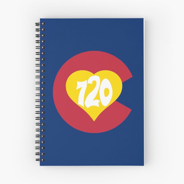 Item preview, Hand Drawn Colorado Heart Flag 720 Area Code designed and sold by itsrturn.
