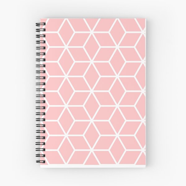Item preview, LightPink Interlocked hexagon lattice designed and sold by ImageNugget.
