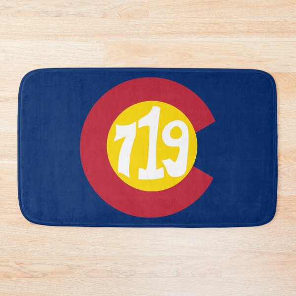 Item preview, Hand Drawn Colorado Flag 719 Area Code designed and sold by itsrturn.