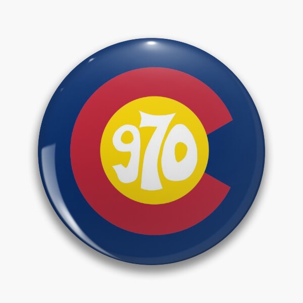 Item preview, Hand Drawn Colorado Flag 970 Area Code designed and sold by itsrturn.
