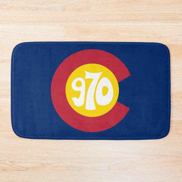 Item preview, Hand Drawn Colorado Flag 970 Area Code designed and sold by itsrturn.