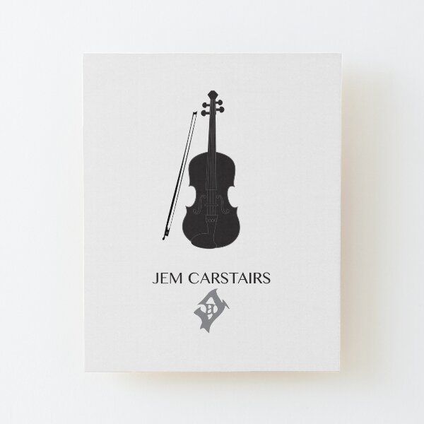 Shadowhunters The Infernal Devices Jem Carstairs Wood Mounted Print