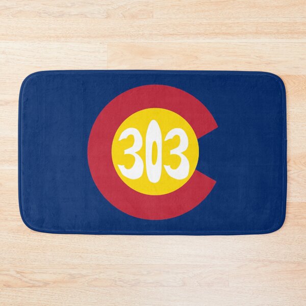 Item preview, Hand Drawn Colorado Flag 303 Area Code designed and sold by itsrturn.