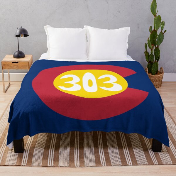 Item preview, Hand Drawn Colorado Flag 303 Area Code designed and sold by itsrturn.