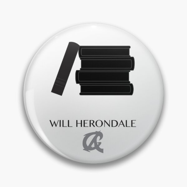 Cazadores de sombras Los dispositivos infernales Will Herondale Chapa