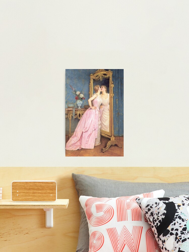 Thumbnail 2 of 3, Photographic Print, Vanity by Auguste Toulmouche designed and sold by EtherealAmour.