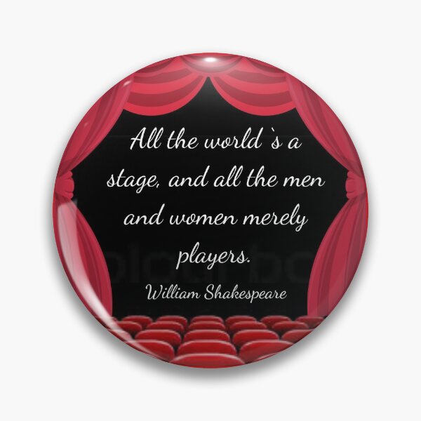 Item preview, All the world's a stage designed and sold by Shakespeare Northwest.