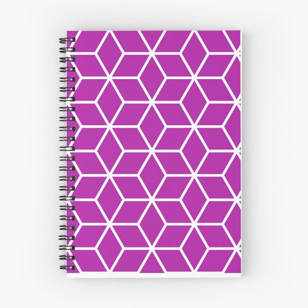 Item preview, Magenta Interlocked hexagon lattice designed and sold by ImageNugget.