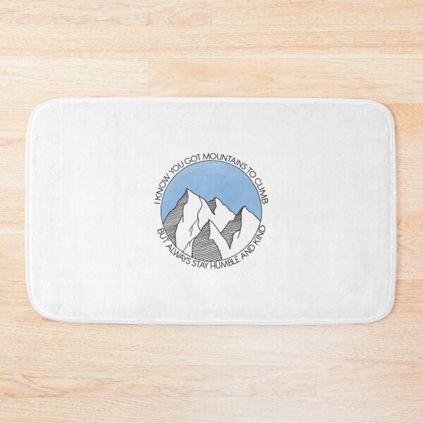 Item preview, Mountains quote designed and sold by stickerdesignss.