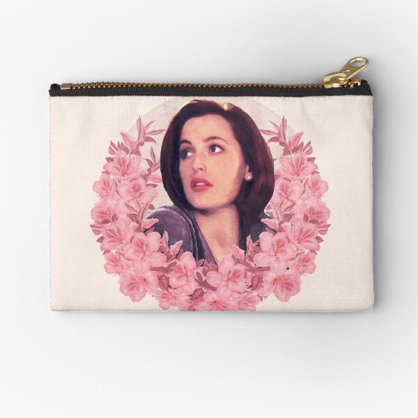 Aperçu de l'œuvre Dana Scully X-Files Gillian Anderson Fleurs Peinture à L'huile créée et vendue par scullysblazer.