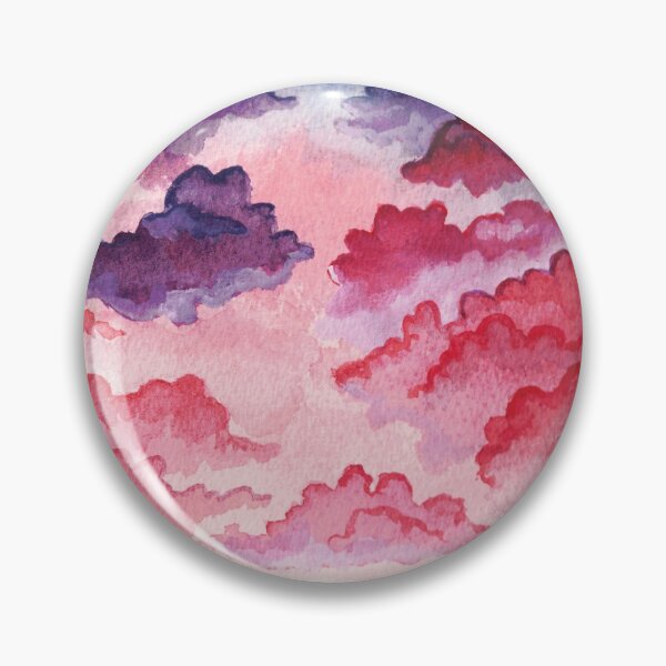Item preview, Pastel Clouds Aesthetic Landscape Vaporwave Stars Fluffy Pink Sky Galaxy Stars designed and sold by DewbertCo.