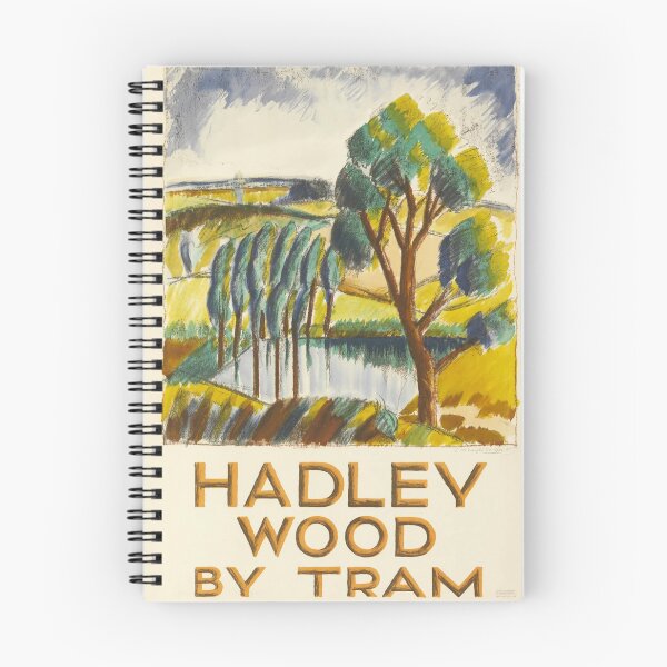Artikelvorschau, Hadley Wood vintage travel poster entworfen und verkauft von stickart-marek.