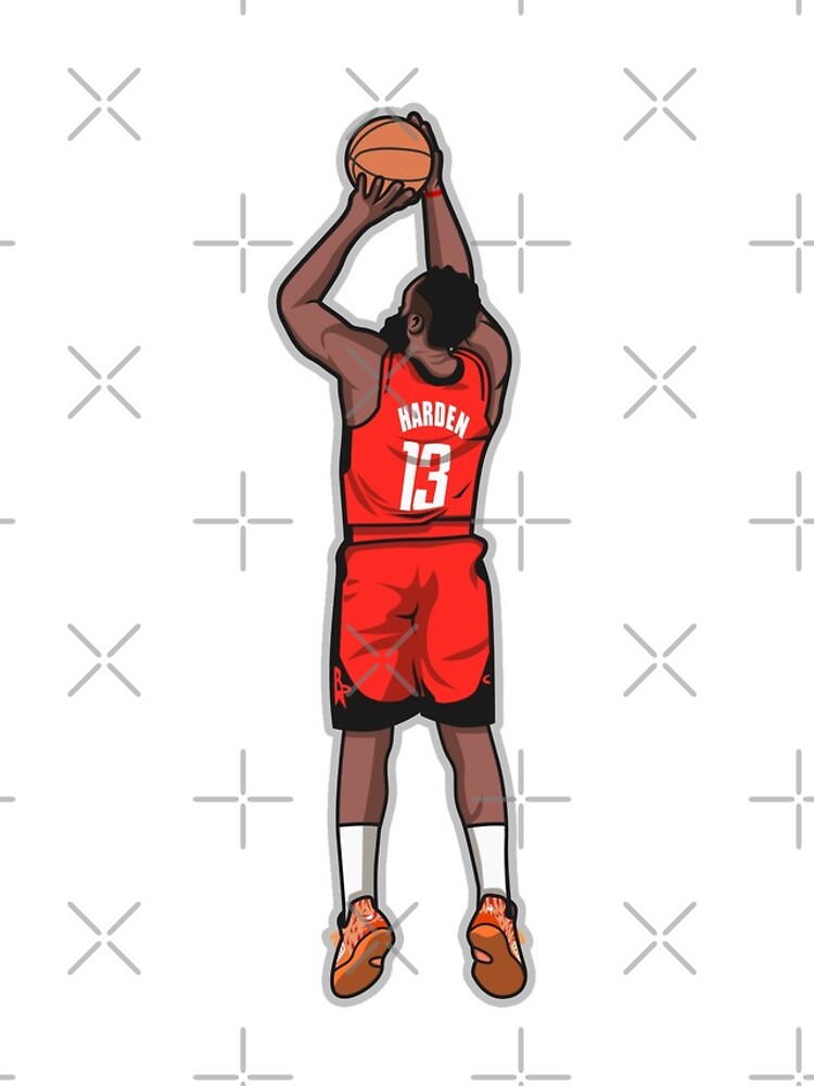 "James Harden Cartoon Style" iPhone Case & Cover by rayd3rd | Redbubble