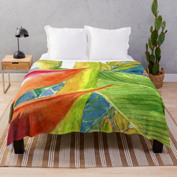 Item preview, Tropical flower in watercolor designed and sold by latiendadearyam.