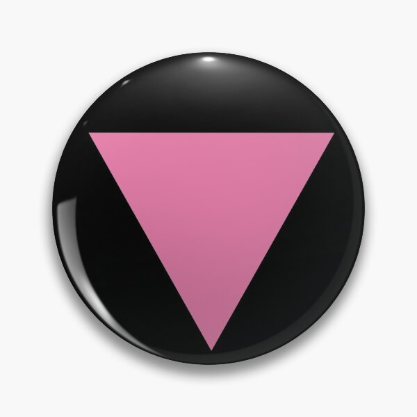 pink triangle Pin