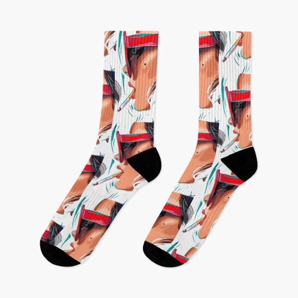 Item preview, woman smoking designed and sold by Angelica Maria  Franco Cano.