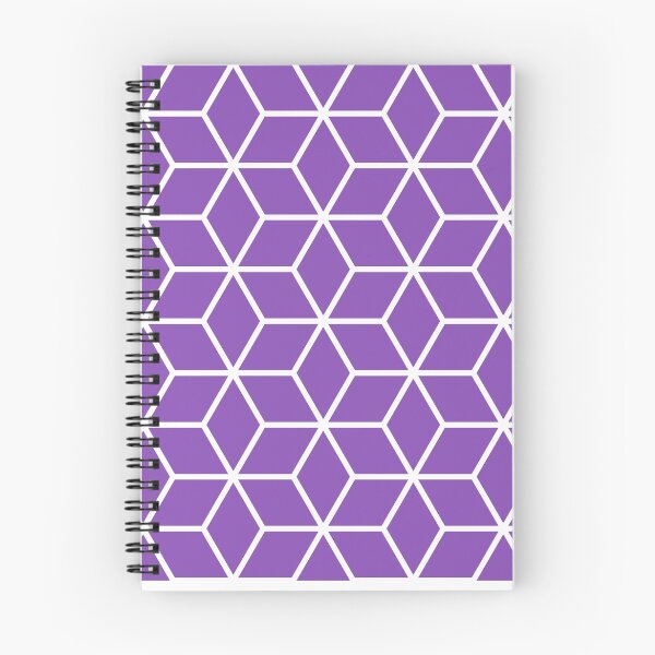 Item preview, LightPurple Interlocked hexagon lattice designed and sold by ImageNugget.