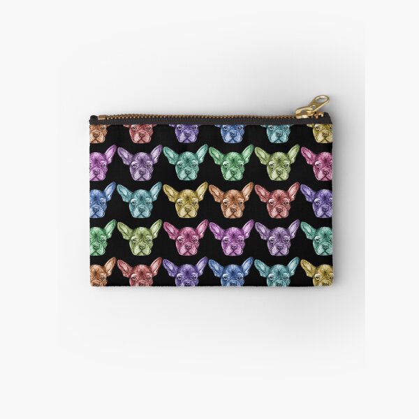 Item preview, French Bulldogs Print designed and sold by Flower Magic .