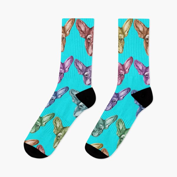 Item preview, French Bulldogs Print designed and sold by Flower Magic .