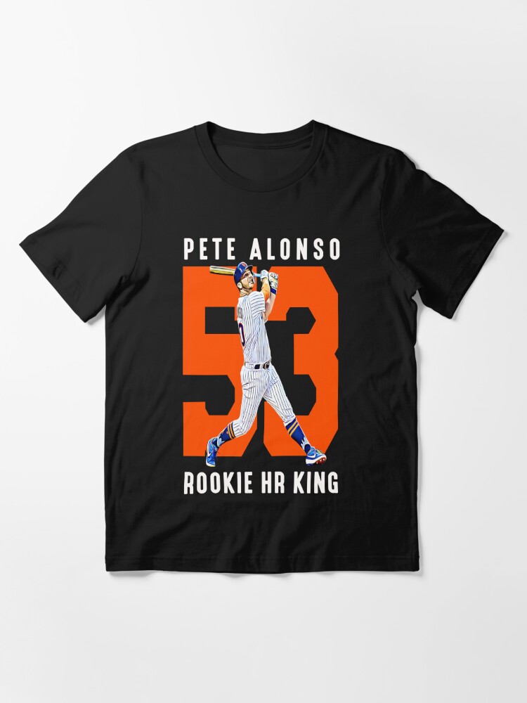 Pete Alonso Shirt, Rookie Home Run King, MLBPA - BreakingT