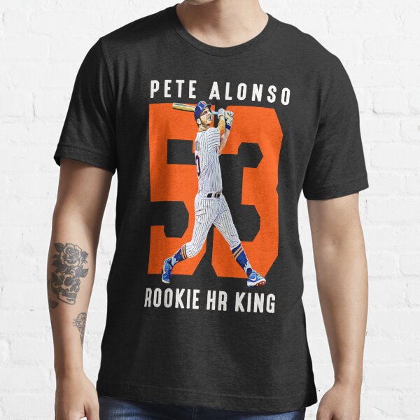 Pete Alonso Shirt, Rookie Home Run King, MLBPA - BreakingT