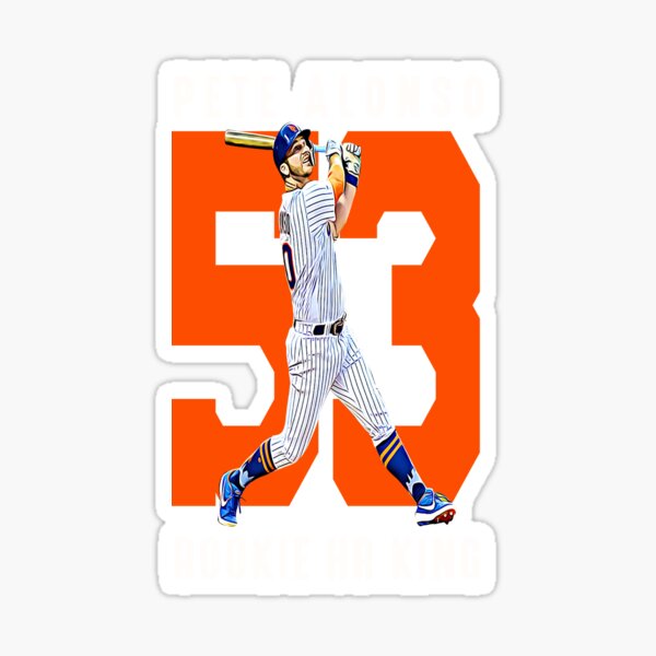 Pete Alonso Players' Weekend Jersey Sticker Sticker for Sale by batesyadi3