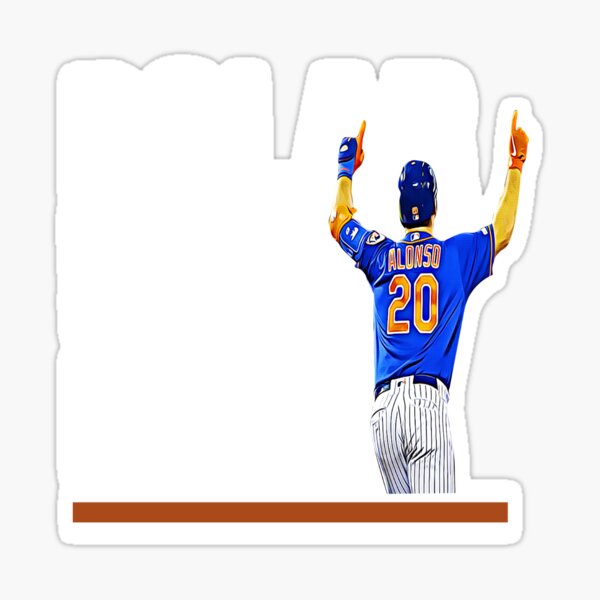 Pete Alonso Players' Weekend Jersey Sticker Sticker for Sale by batesyadi3