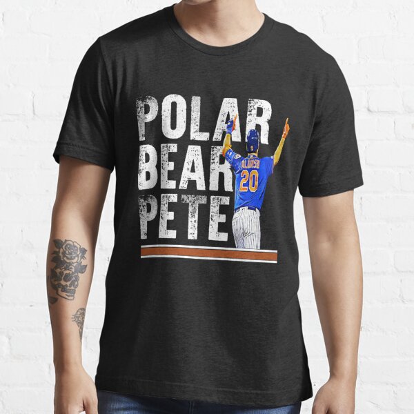  Pete Alonso Shirt (Cotton, Small, Heather Gray) - Pete