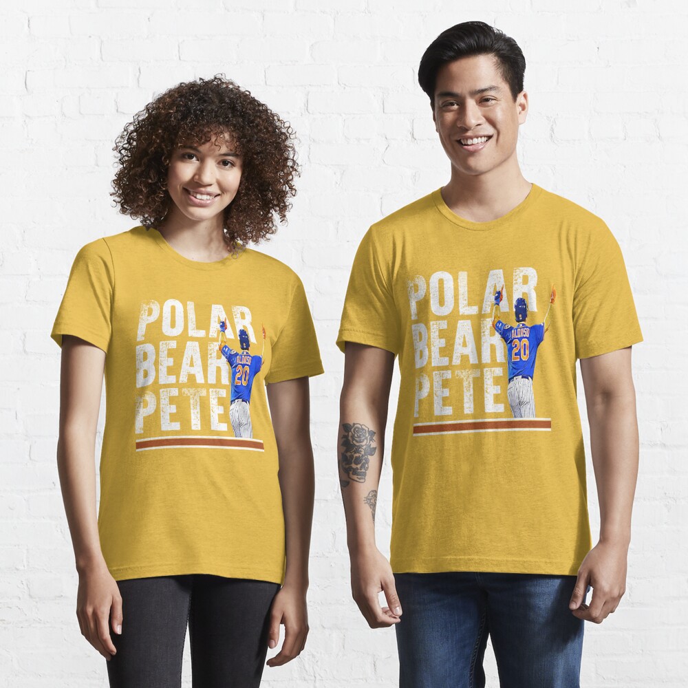 pete alonso polar bear pete for everyone, fans, lovers Essential T-Shirt  for Sale by bitchcoin1211