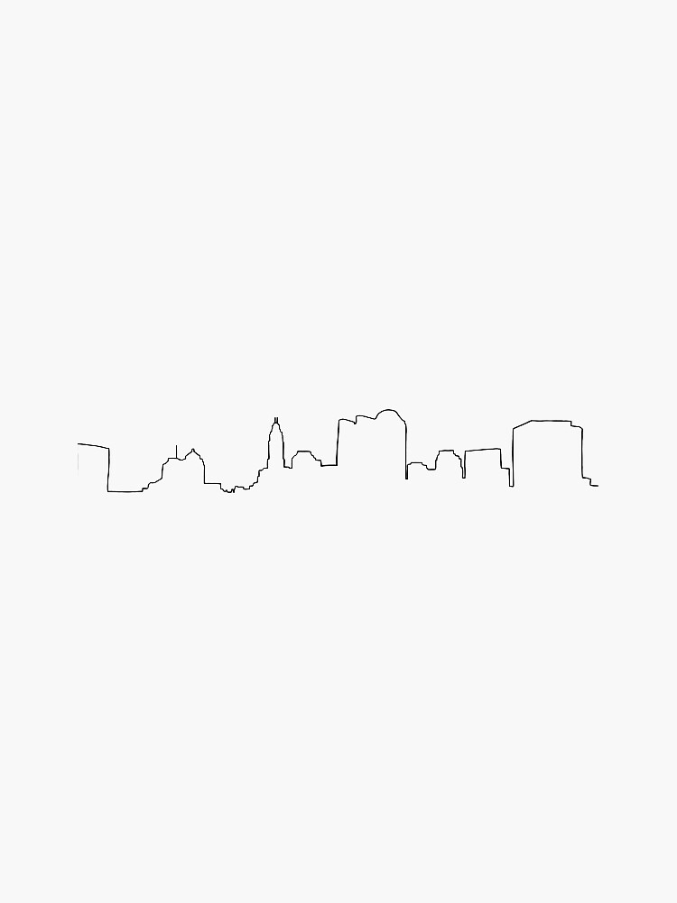 Columbus Skyline Outline Sticker For Sale By Marawalters Redbubble columbus-skyline-outline-sticker-for-sale-by-marawalters-redbubble