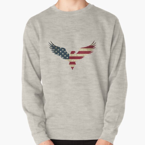 Bald Eagle- America Pullover Sweatshirt