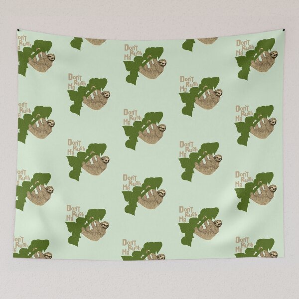 Item preview, Sloth, Don't Rush Me designed and sold by Amy Hadden.