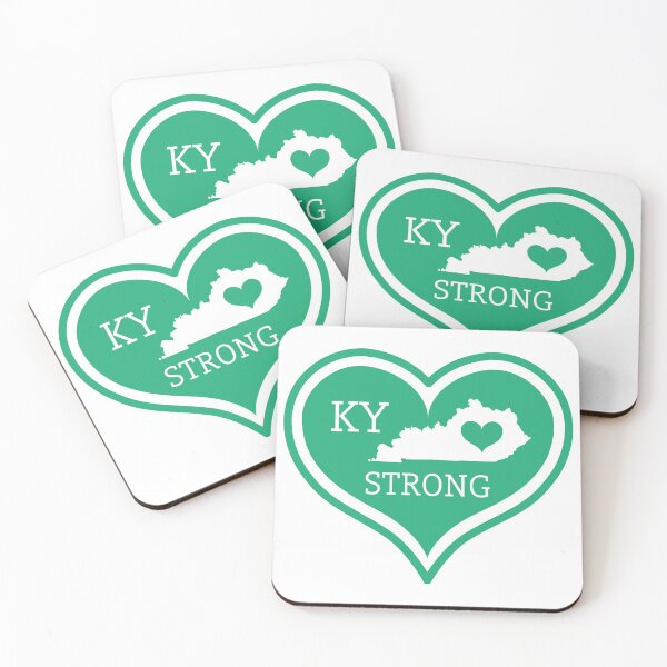 Item preview, KY STRONG Heart for Remembering Those We've Lost, Support, and Encouragement- Green designed and sold by creatiVeronica.