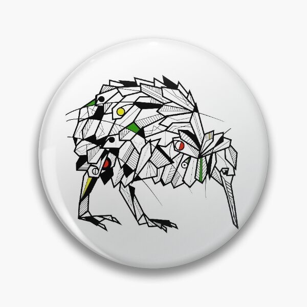Item preview, Geometric kiwi designed and sold by piedaydesigns.