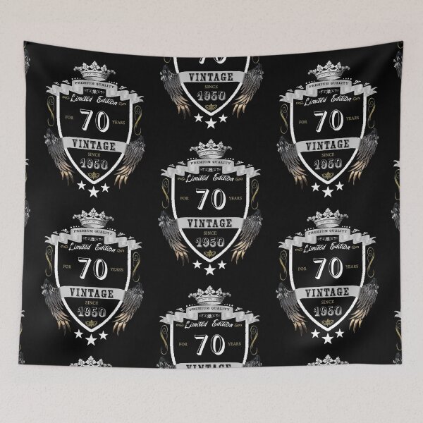 Item preview, Vintage 1950 70th Birthday - White designed and sold by ryanwfraser.