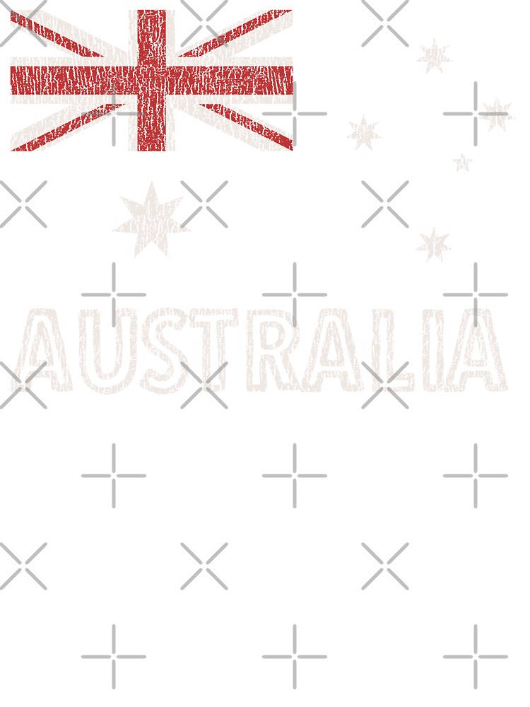 Thumbnail 2 of 2, Kids T-Shirt, Australian Flag Distressed Design designed and sold by reapolo.