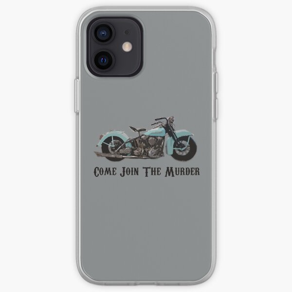 Come Join The Murder Design iPhone Soft Case