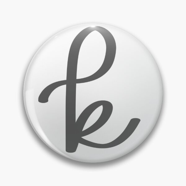 Item preview, K floral monogram designed and sold by katiedee.