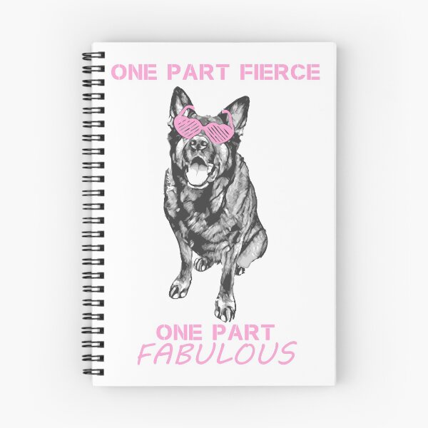Item preview, German Shepherd with Pink Sunglasses designed and sold by Abbysinthe.