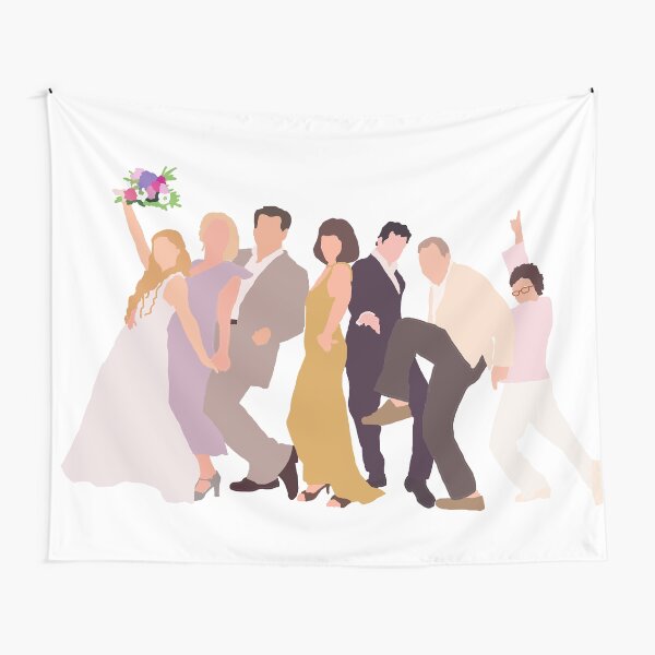Mamma Mia Characters Tapestry