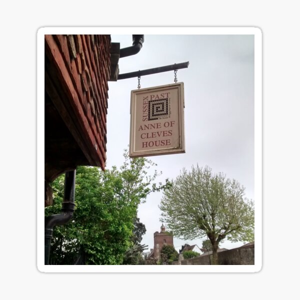 Anne of Cleaves House Sticker