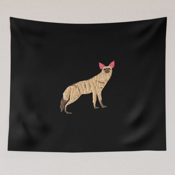 Item preview, Aardwolf Low Poly Abstract Animal Lovers Gift designed and sold by TastefulTees.