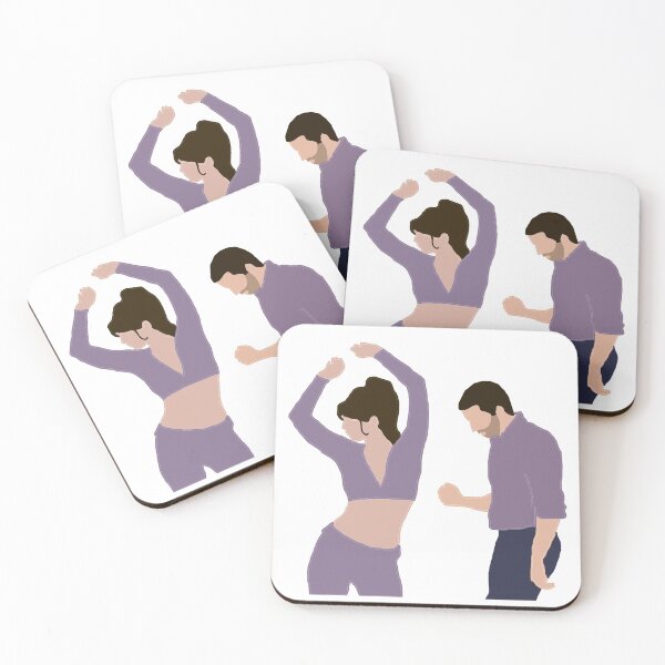 Item preview, Pat and Tiffany (from Silver Linings Playbook) designed and sold by minimalmoviedesigns.