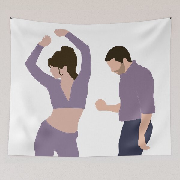 Item preview, Pat and Tiffany (from Silver Linings Playbook) designed and sold by minimalmoviedesigns.