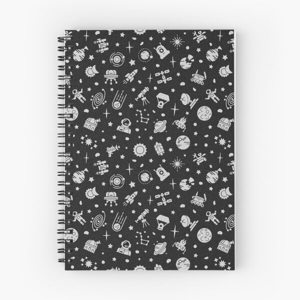 Item preview, ⭐ Space Collage 1 - Filled - Black and White Monochrome designed and sold by Wizzles Emporium.
