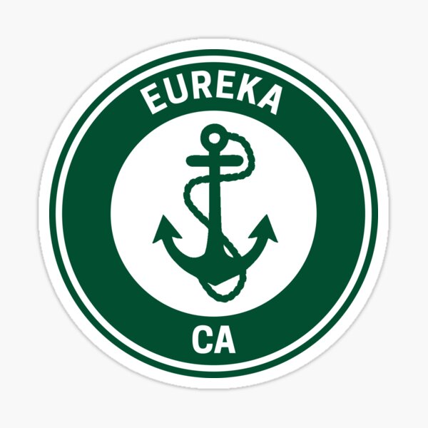 Vista previa del artículo con la obra «Vintage Eureka California», diseñado y vendido por fearcity.