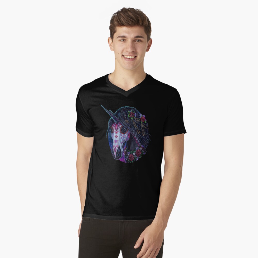 Item preview, V-Neck T-Shirt designed and sold by MoniWolf.