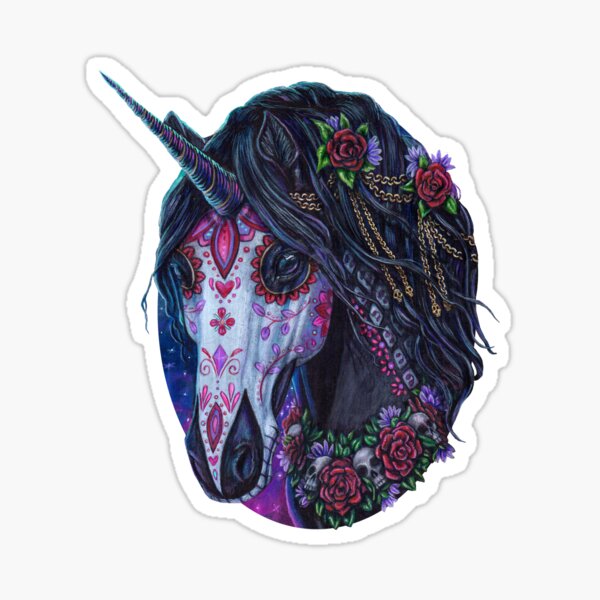 Unicorn of the Dead Sticker