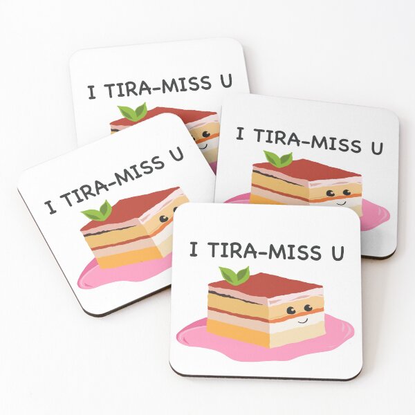 Item preview, I Tira-Miss U (Funny Lame Cute Pun) V.2 designed and sold by miss-hambar.