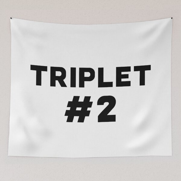 Item preview, Triplet Number 2 designed and sold by teesaurus.